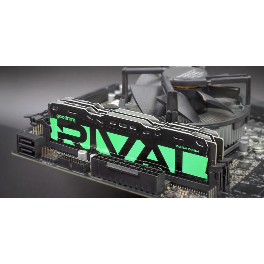 GOODRAM DDR4 2x16GB KIT UDIMM RIVAL Radiant Green