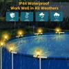 6/12 Pack Solar Pool Lights, Waterproof LED Ambient Lighting for Fence, Garden, Patio, Pathway, Porch, Decorative Outdoor Lamp