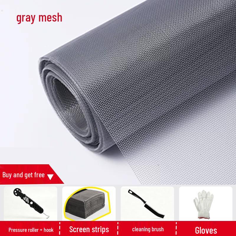 Self-Adhesive Nano Mosquito & Dustproof Window Screen Mesh for Easy Installation