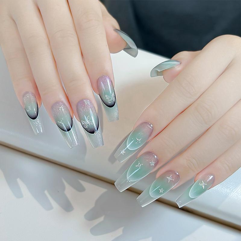 Nail Art Glitter Flash White Star Butterfly Love Manicure Decorations Mirror Nail Pigment 3D Diy Nail Art Enthusiasts