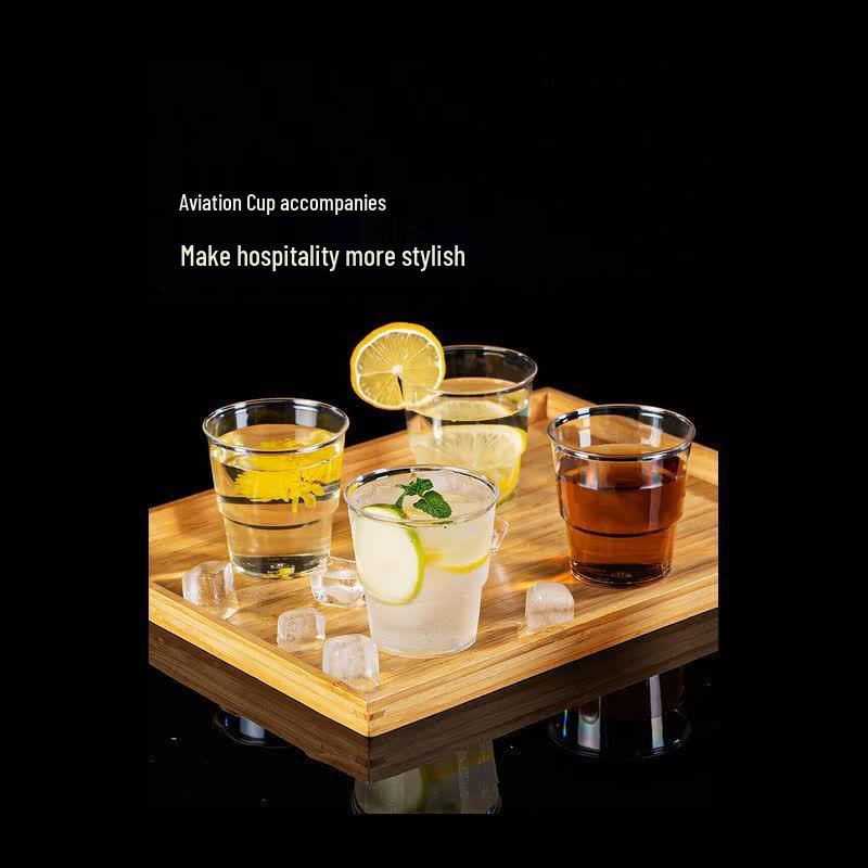 NHZHIW 200ml Thickened Disposable Plastic Cups