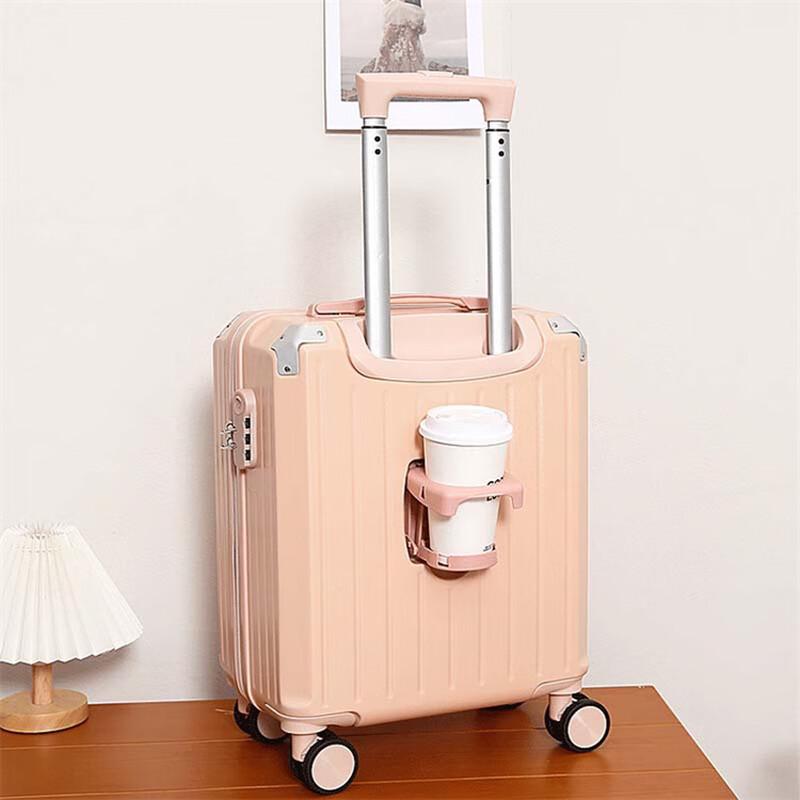 LIDU Women s Compact Carry-on Luggage 18 inch