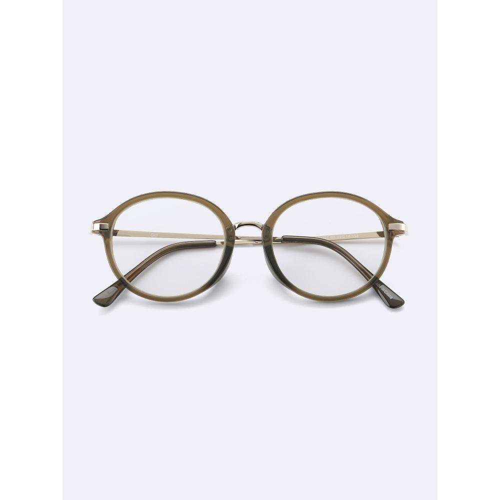 

Солнцезащитные очки Gu By Uniqlo Uv Cut Металлические Комбинированные Бостон 57 OLIVE/ONE SIZE