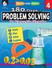 The 180 Days of Problem Solving for Fourth Grade : Practice, Assess, Diagnose Book