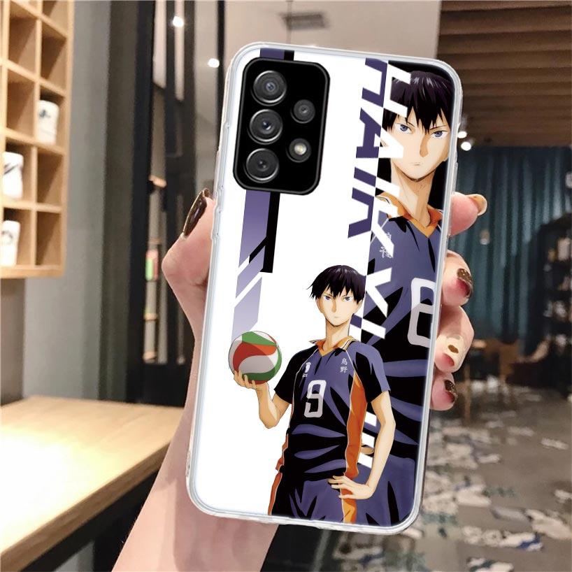 Anime H-Haikyuu School Volleyball Silicon Phone Case For Samsung Galaxy A52 A51 A50S A42 A32 A22 A12 A02S A30S A20S A10S A41 A31