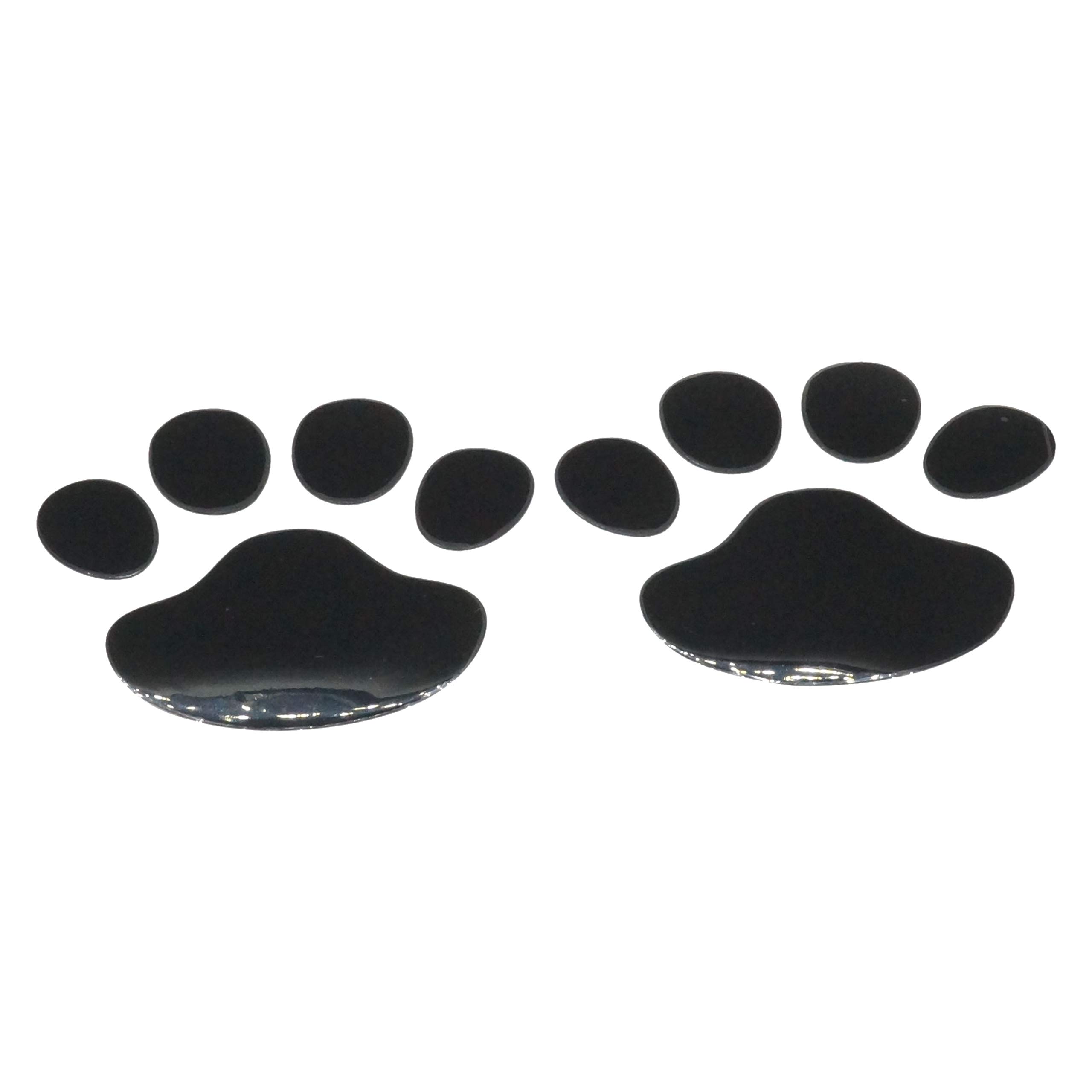 

PR-FOOTSTICKER-BK Cute Paw Car Stickers 3D Dress Up Emblem Stickers for Cars, Motorcycles, Dogs, Cats, Footprints, Car Supplies, (Black) чёрный