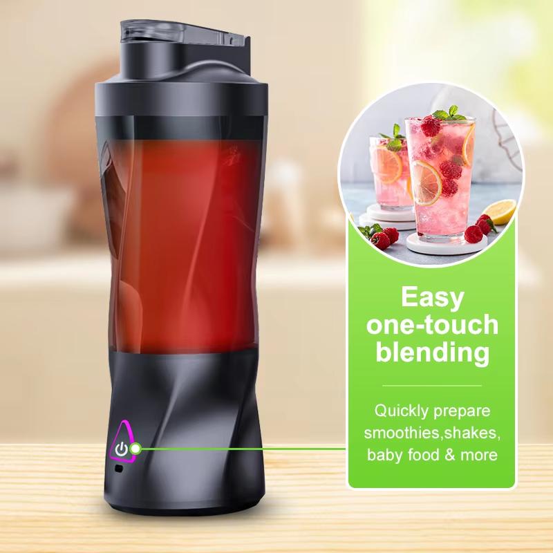 New Portable Electric Wireless Juicer USB Charging 700ml Large-capacity Large Household Juicer Fruit Sctional 700ML Blender