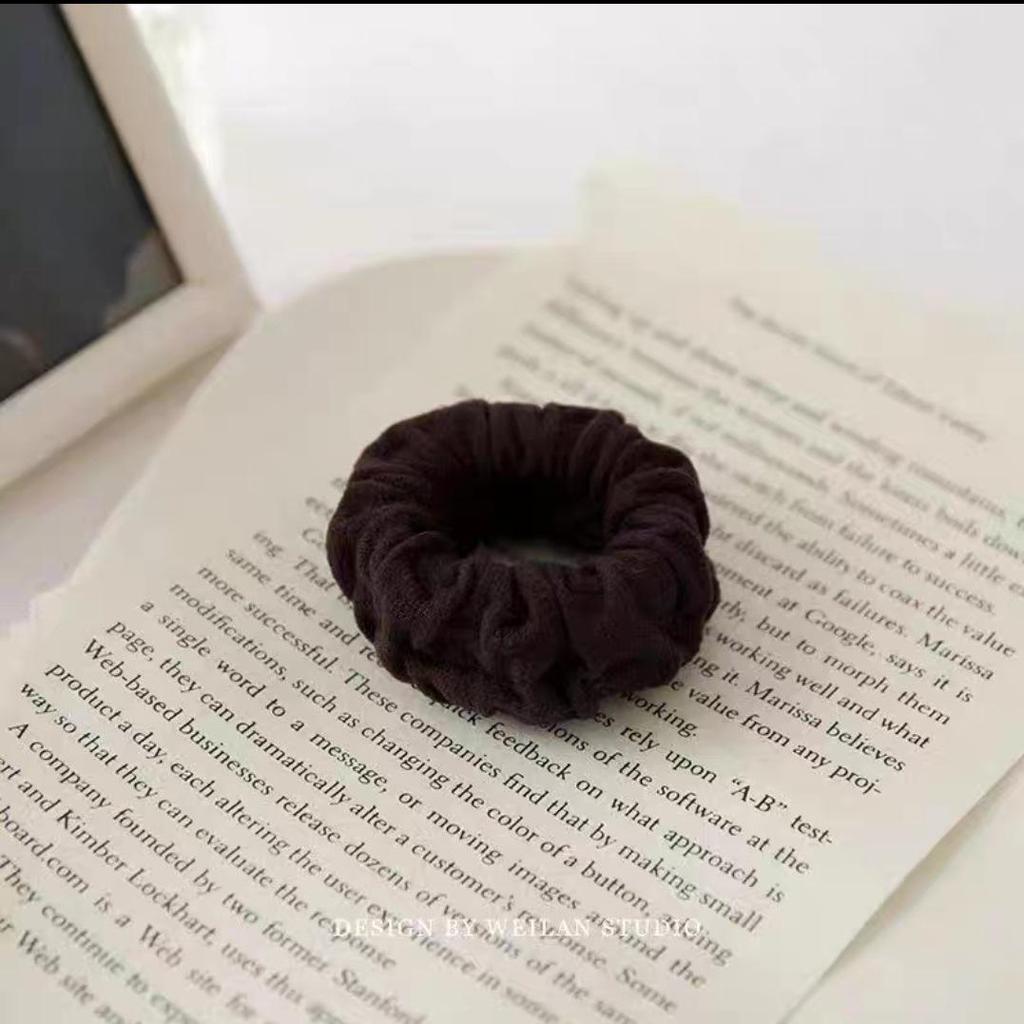 Women's Thick Elastic Headband & Seamless Hair Tie for Autumn/Winter