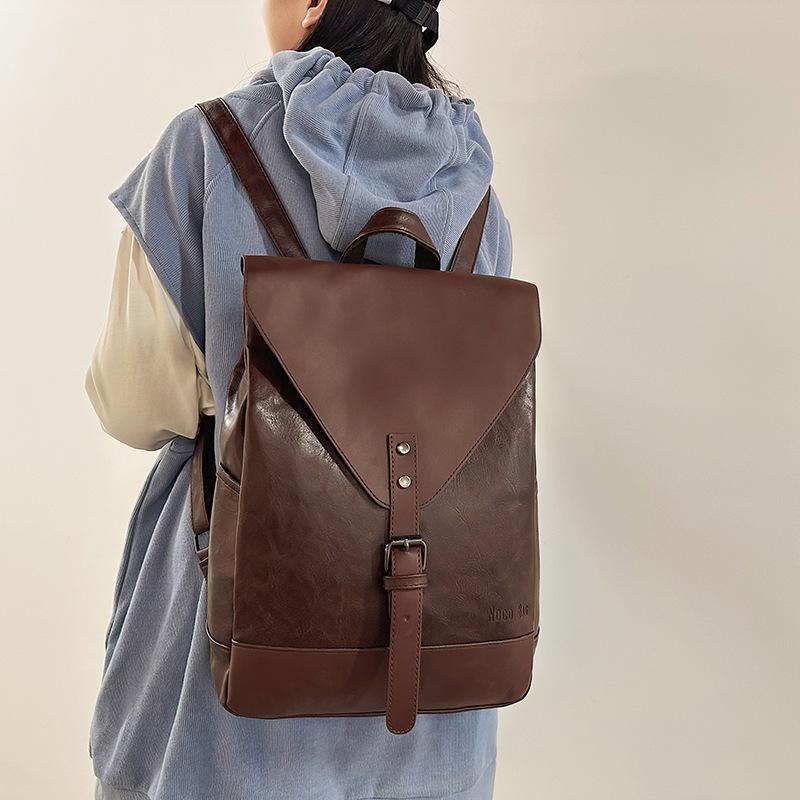 Japanese Retro Small Backpack, College Style Men's Bag, Retro Casual Large Capacity Backpack, Women's Bag, Computer Bag
