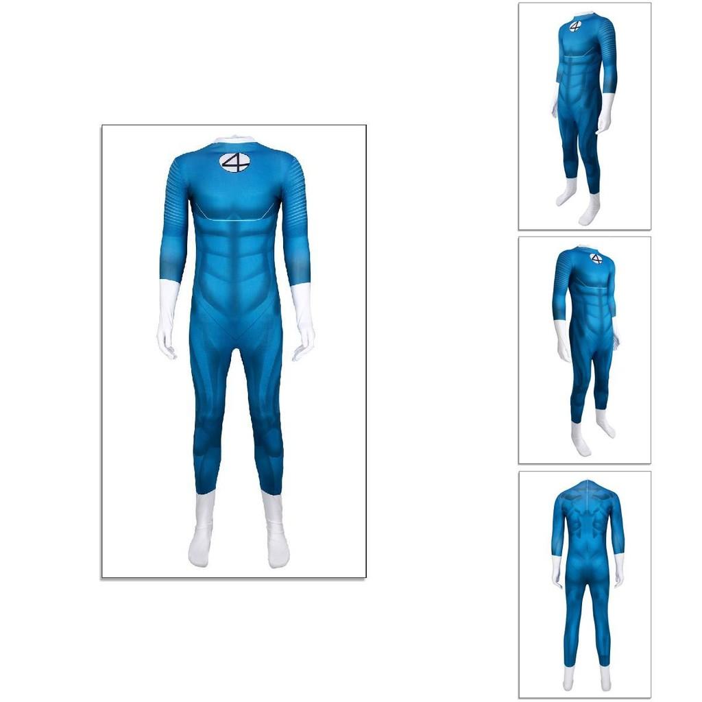 Four Fantastic The First Steps Team Uniform Jumpsuit Cosplay Tight Costume