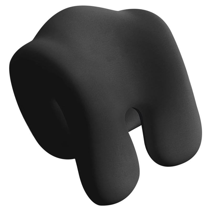AS60-Polštář opěrky zad kancelářské židle Ergonomická opěrka hlavy Paměťová pěna Podpora krku a pasu Herní Spací polštářek Šlofík