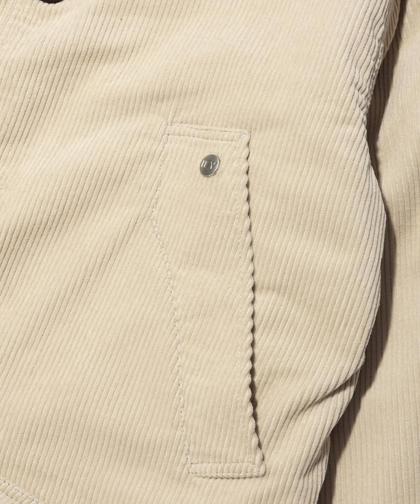Iey Voyage Coduroy Work Jacket Ivory