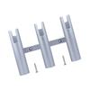 Light Weight Aluminum Fishing Rod Holder 3/4 Tube Durability Corrosions Resistant for Outdoor Fishing Accessories