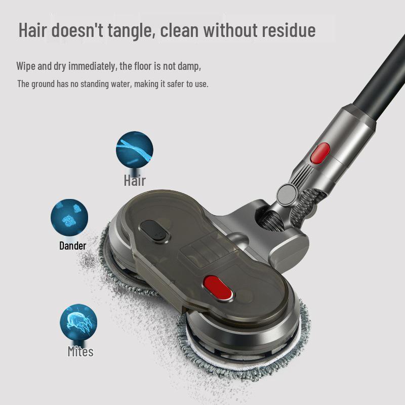 Compatible Electric Mop Head for Dyson Vacuum Cleaners V7, V8, V10, V11, V15 - Wet and Spray Mopping Cleaning Attachment