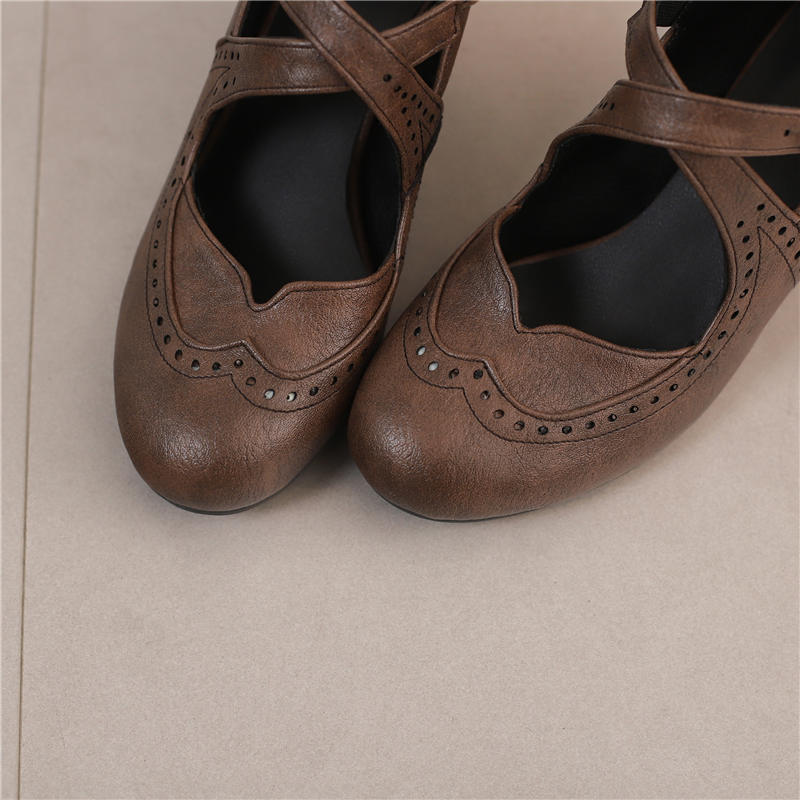 Women's High-heeled Single Shoes Spring and Summer New Large-size Casual Shallow-mouth Low-top Shoes