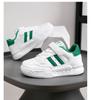 Boys' White Sneakers: Skate and Sport Casual Shoes for Kids