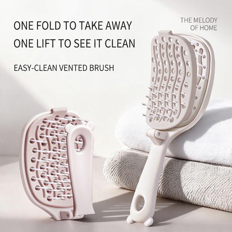 Anti Static Massage Comb Self Cleaning Hair Brush Cleaning Net Cover Hair Brush Salon Hair Massage Scalp Comb Air Cushion Brush