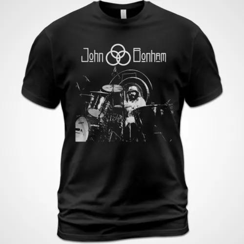 Cotton T-Shirt Led Zeppelin John Bonham Album Tee Robert Plant Jimmy Page.webp Unisex T-Shirt XXXXL