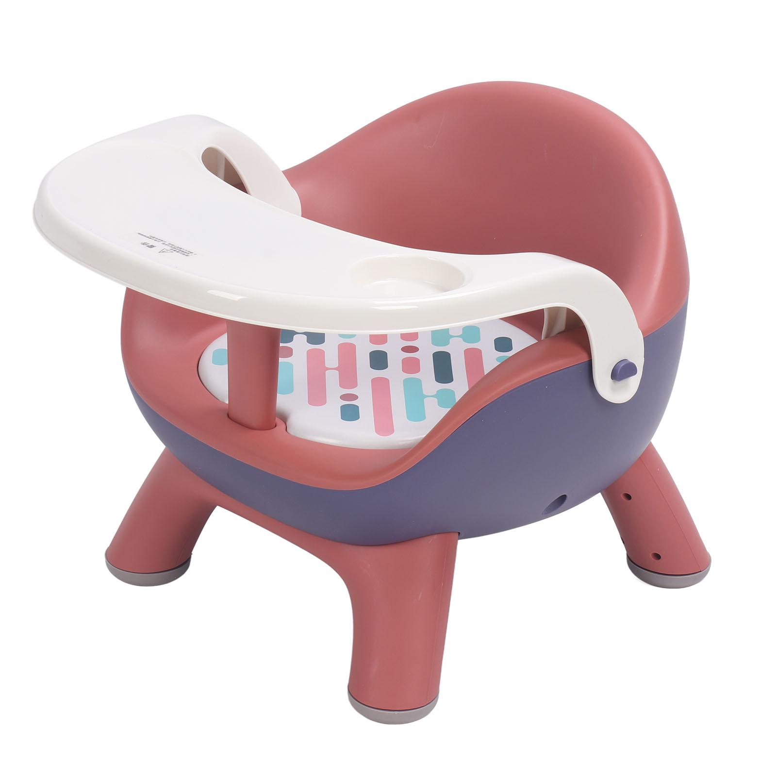 

Baby Dinning Chair with Backrest Sound Cushion Spine Support Toddler Feeding Chair