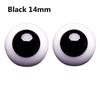 1Pair 6/8/10/12/14 Mm Glass Eyes Eyeball For Bjd Doll Blue Black Safety Animal Toy Eyes Diy Doll Making Crafts Toy Accessories