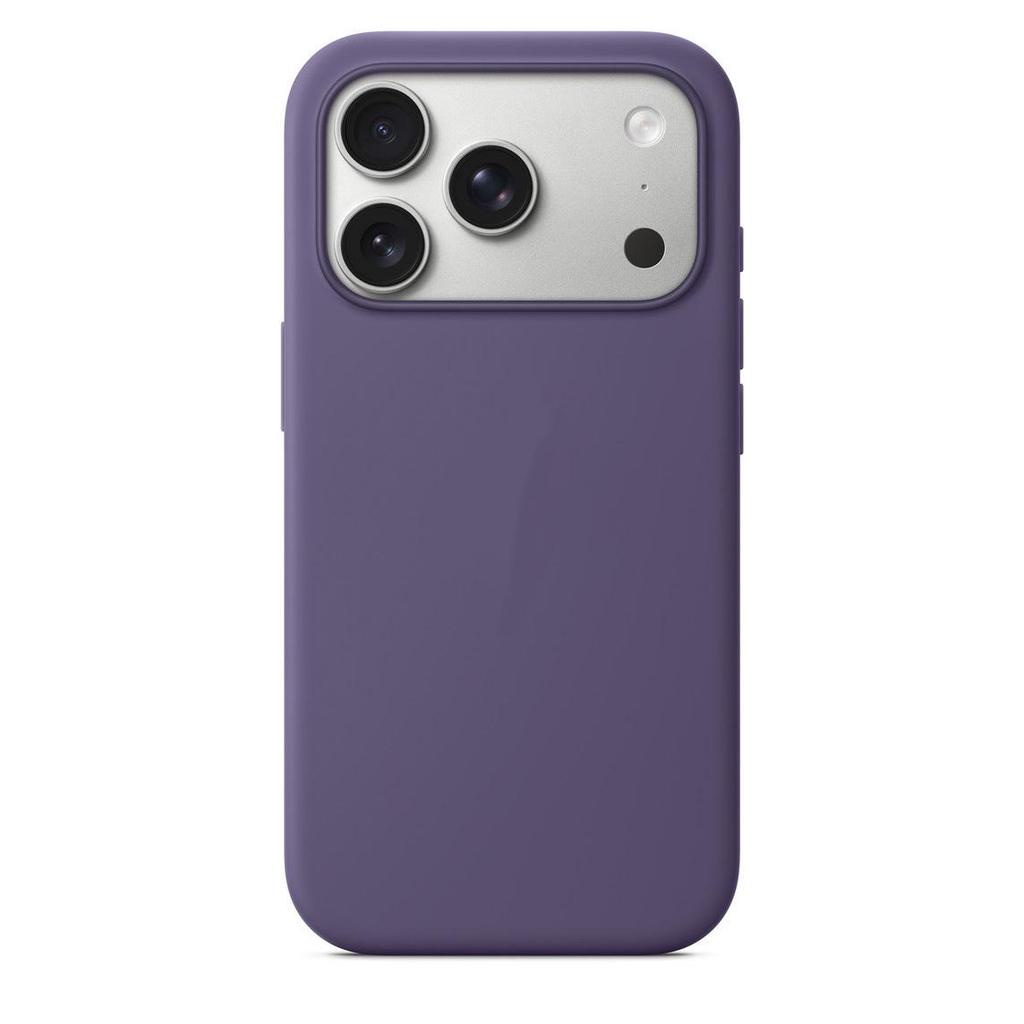 Liquid Silicone Soft Case for iPhone 17 Pro Max - Solid Color, Anti-Fall Protective Shell.