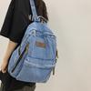 Denim Women's Backpack Fashion Student School Bag Lightweight Women Travel Backpacks College Girls School Backpack