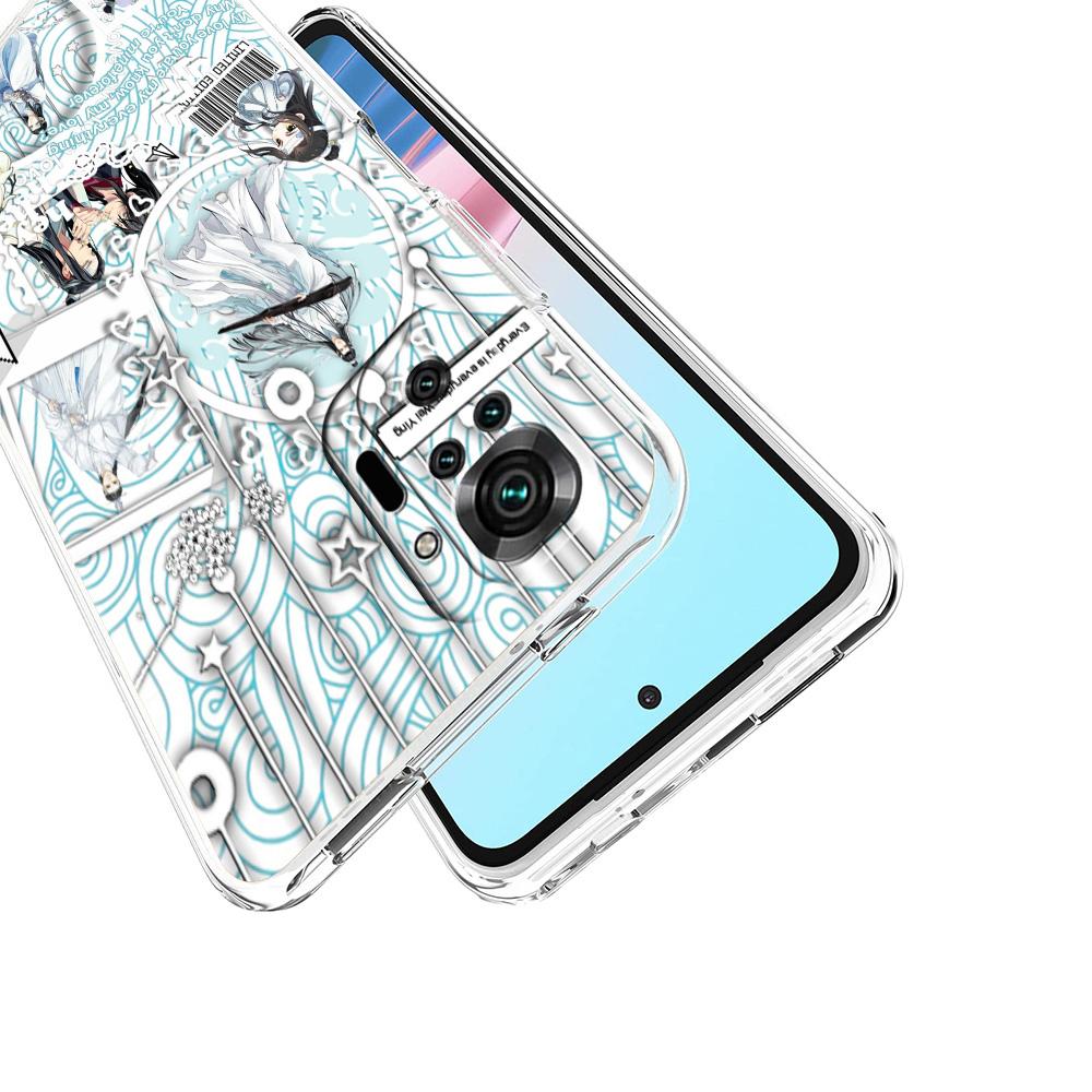 Grandmaster Mo Dao Zu Shi Anime Luxury Phone Case For Xiaomi Redmi Note 12 11 10 9S 9 8 Pro 7 8T 9C 9A 8A K40 Pro+ Clear Cover