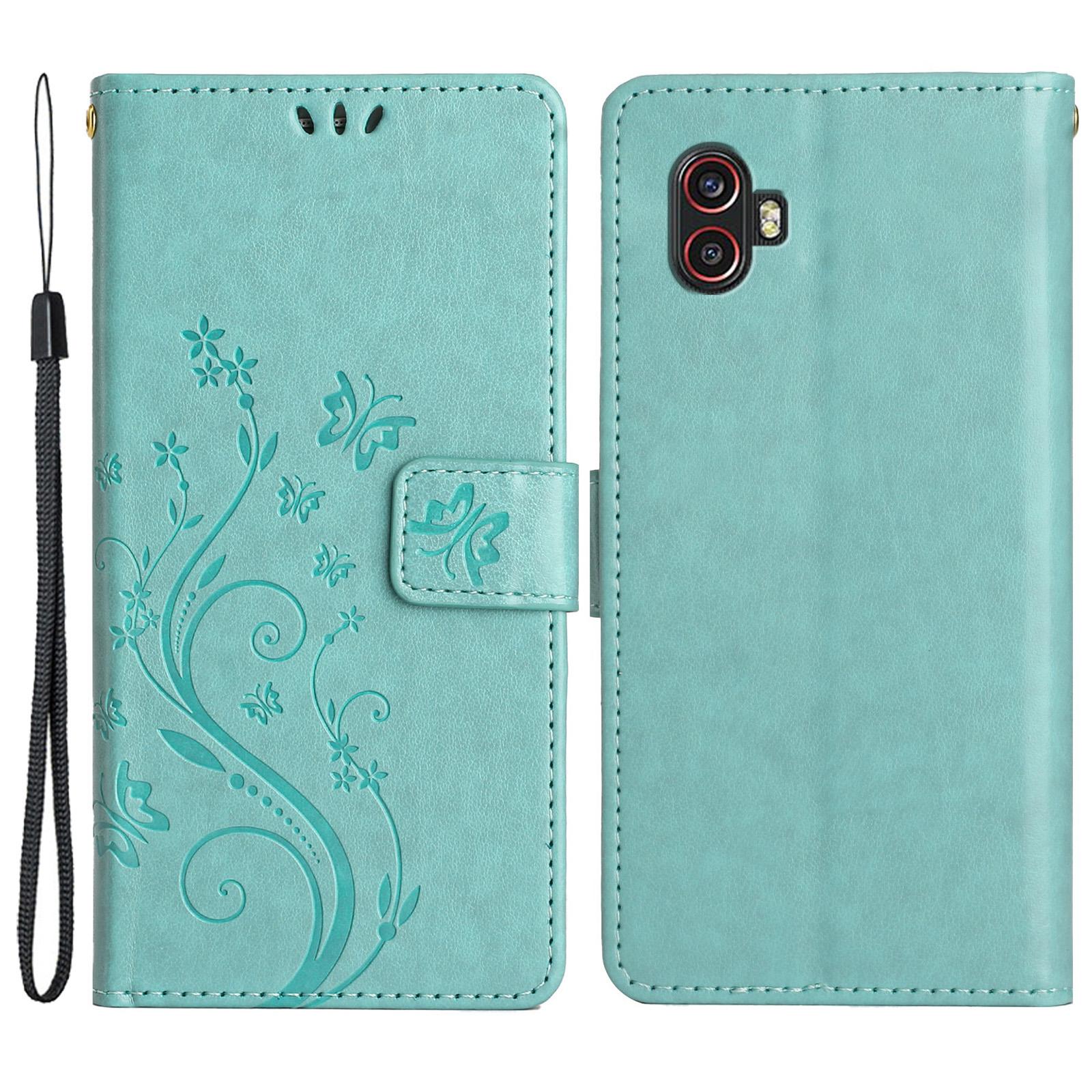 Baby Blue Leather