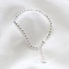 Mirrorball 3mm Silver 92.5 Silver Daily Layered Chain Bracelet