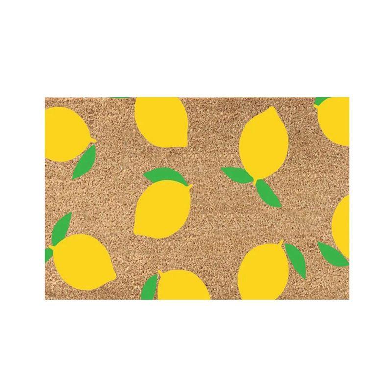Good-Summer Themed Carpet, Non-Slip Entrance Door Mat, Absorbent Bathroom Kitchen Entrance Mat