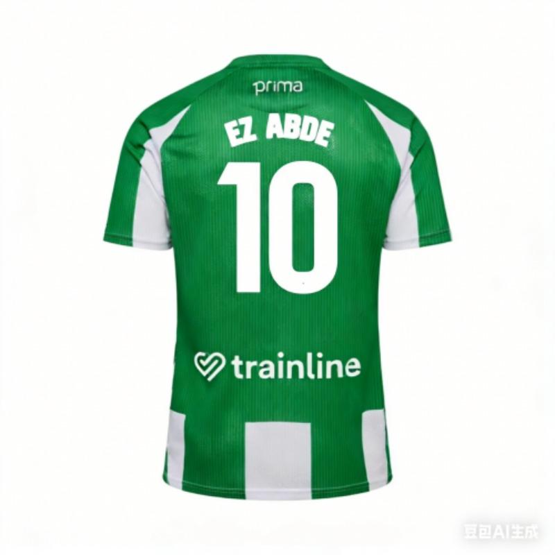 2026 Real Betis Leisure Outdoor Sports Fast Drying Breathable Adult and Children's Same Style Football T-shirt - Parent Child