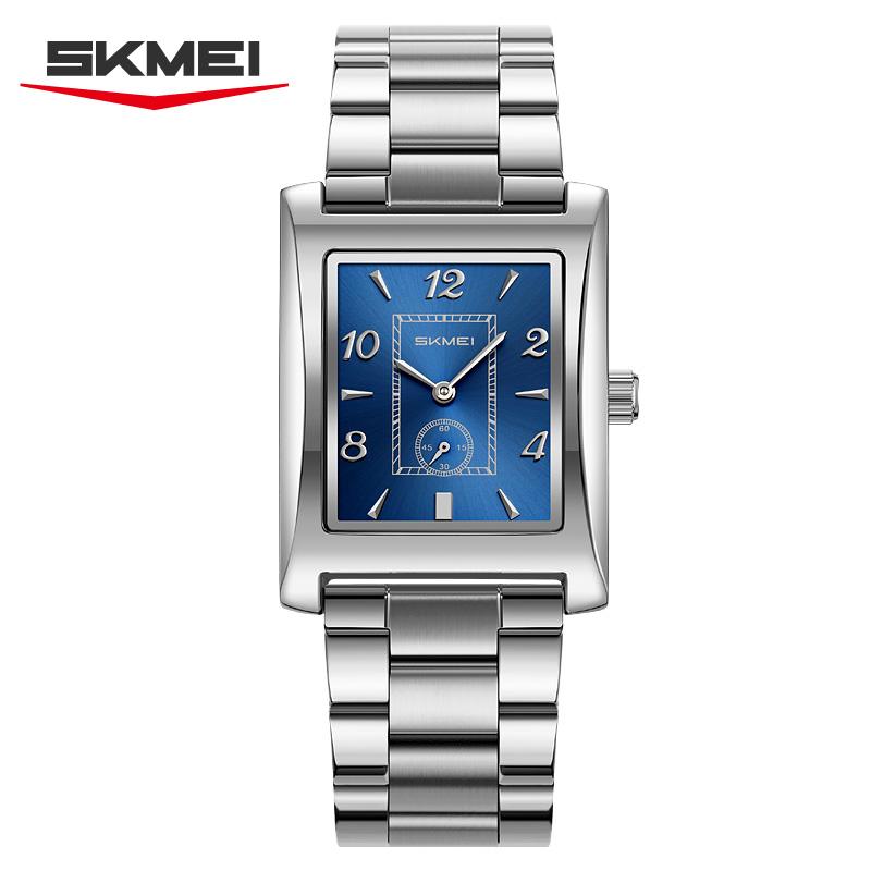 SKMEI 2679 New Simple Fashion Brand Casual Business Men's Stainless Steel Strap Exquisite Casual Quartz Watch Relgios Masculino