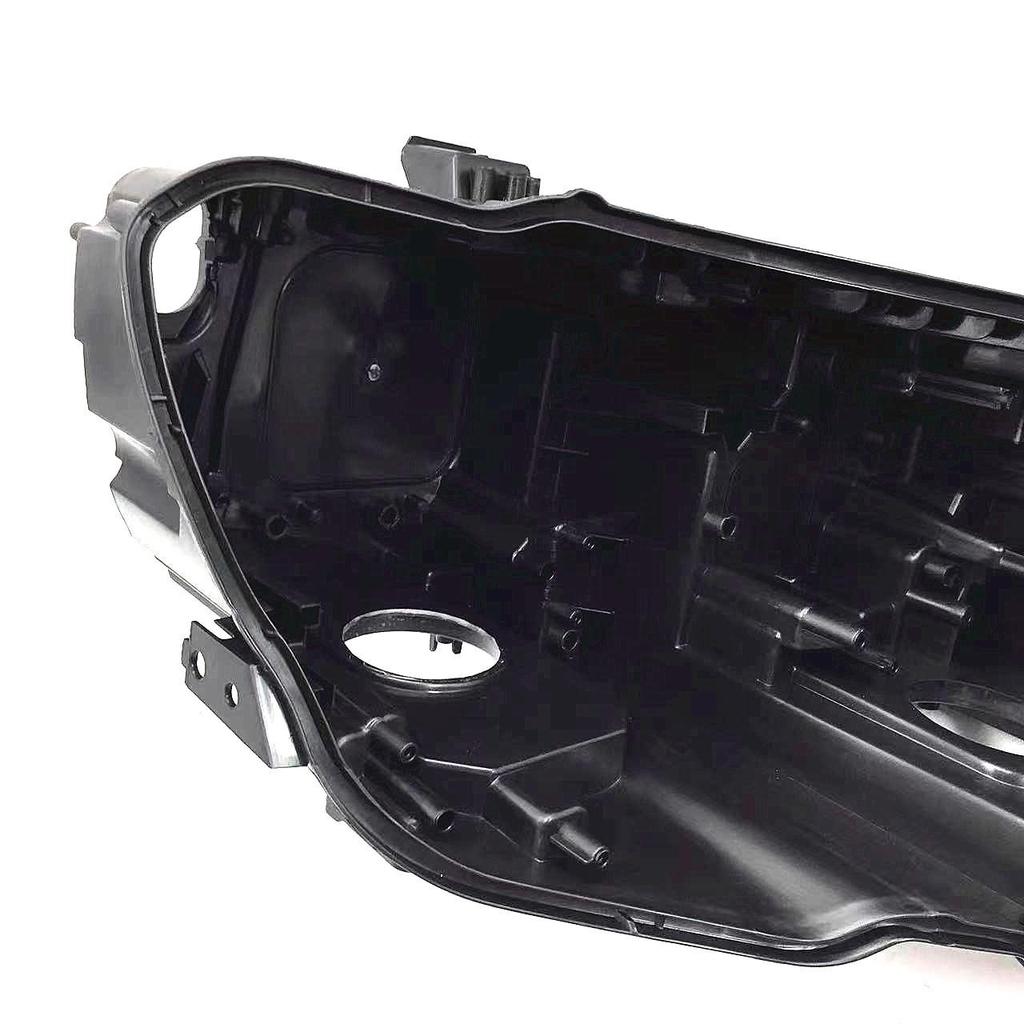 Compatible with Volkswagen 2017-2020 Tiguan L Headlight Black Rear Shell