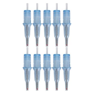 10Pcs 2ml Tattoo Ballpoint Pen Cartridges 0.5mm Practice Ball Pen Cartridges Tattoo Needles for