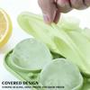 Large Size Silicone Ice Cube Trays with Lids Round Ice Mold Parties Ice Ball Maker  Home Drinks