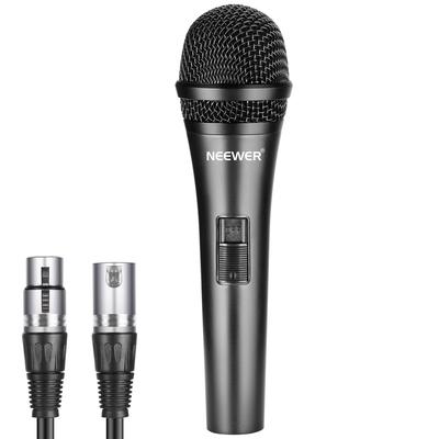 Neewer Cardioid Dynamic Microphone (NW-040) [Black] with Cable, Suitable for Broadcasting and Other Applications