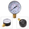 50mm 0-15 PSI Low Pressure Gauge 1/4 BSPT Bottom Mount Air Pressure Gauge Fuel Pressure Gauge for Water Oil Air Pressure Test