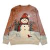SGJ-YT1-Crew Neck Pullover Christmas Sweater 3D Printing