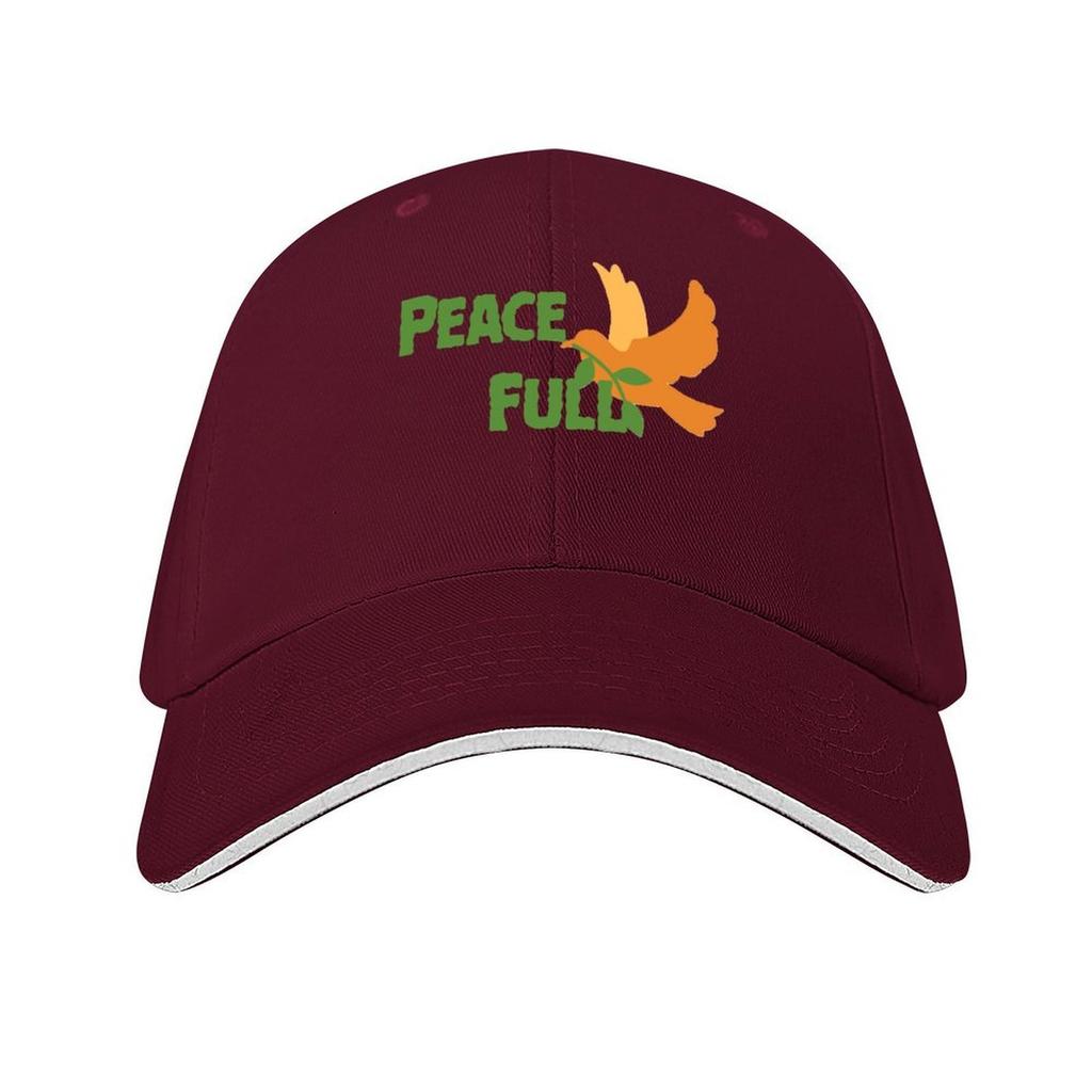 Peace Full Baseball Cap Golf Hat Icon Luxury Caps Cute Unisex Luxury Brand Womens