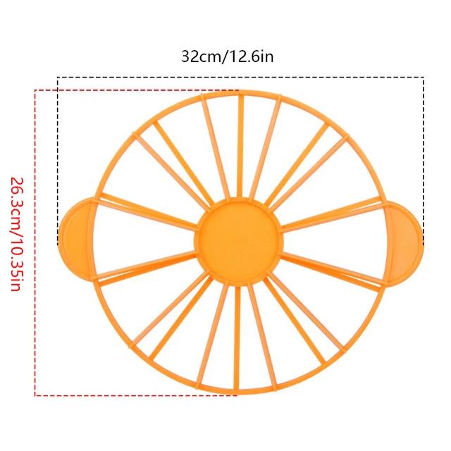 10/12 Slices Cake Equal Portion Cutter Round Bread Cake Mousse Divider Slice Marker Baking For Household Kitchen Utensils/1PC