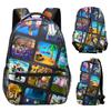 Sac à dos étudiant Roblox Sac à dos imprimé Roblox Sac à dos Mon Monde Sac à dos dessin animé anime pour enfants