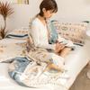 Bohemian Cotton Four-layer Gauze Towel Quilt,100% Washable Summer Cooling Quilt Cold Silk Air Condition Quilt/Blanket/Duve