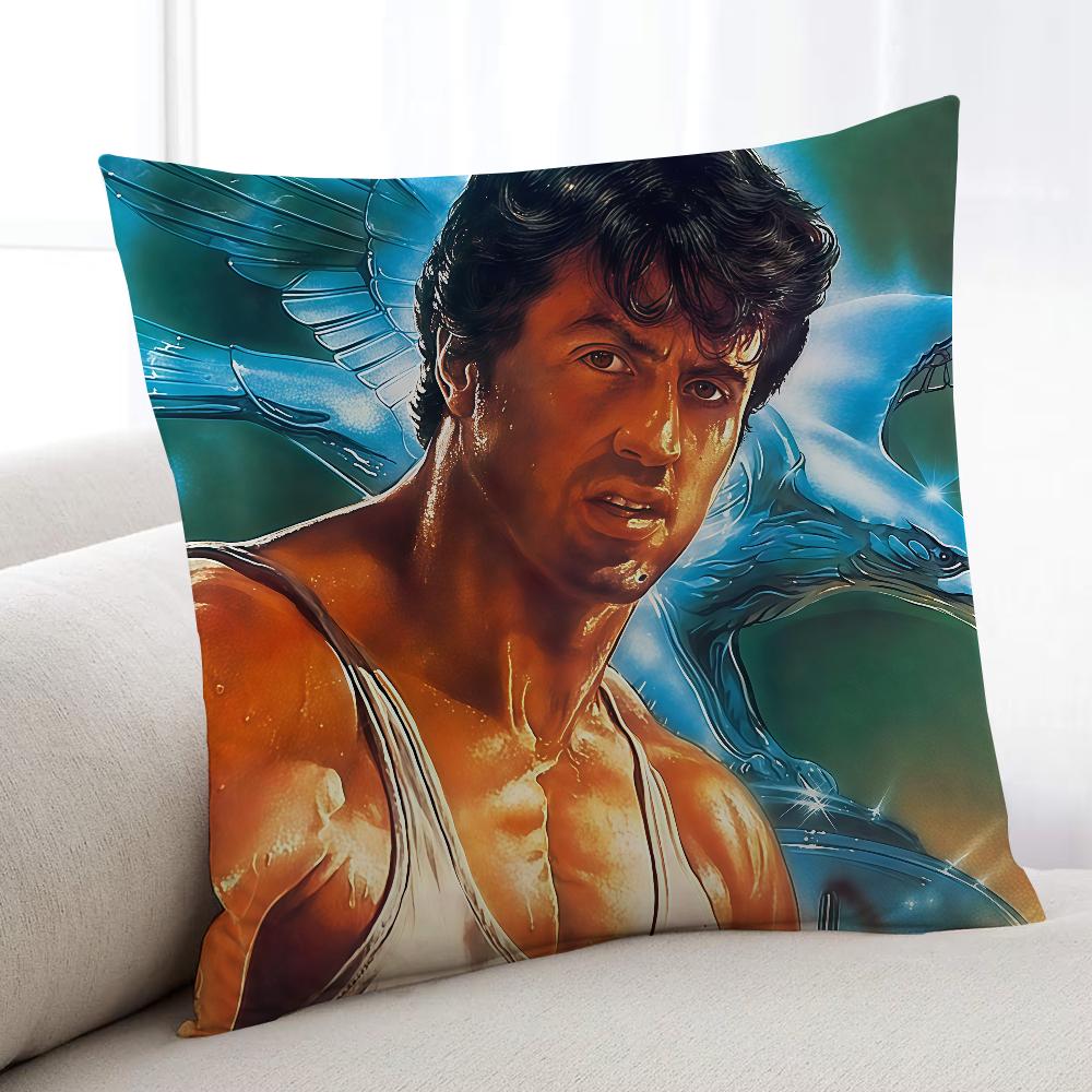 SSylvester SStallone Actor cushion cover Home Bedding Sofa living Room pillowcase Simple Soft Skin Cushion Cover Party Gift