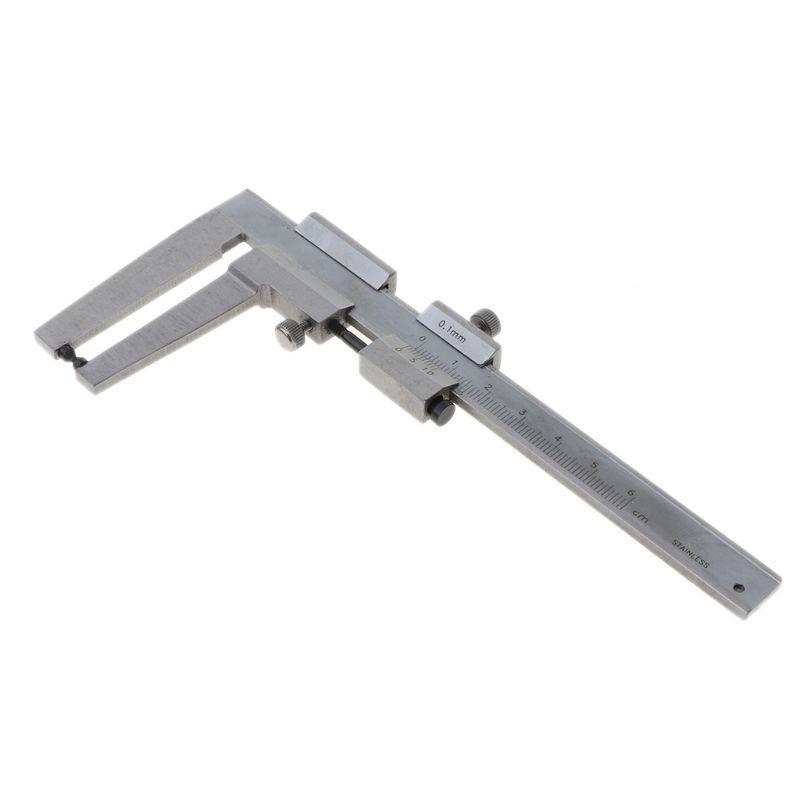 652F Measure Rule with Clear Scale Easy Carry Verniers Calipers For Brake  Disks Measuring Tool Ranges 0-60mm 