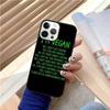 Vegan Vegetarian Quote Phone Case For iPhone 17 Air 15 16 Cover  14 11 13 Pro Max 12 Plus Max Cover Coque