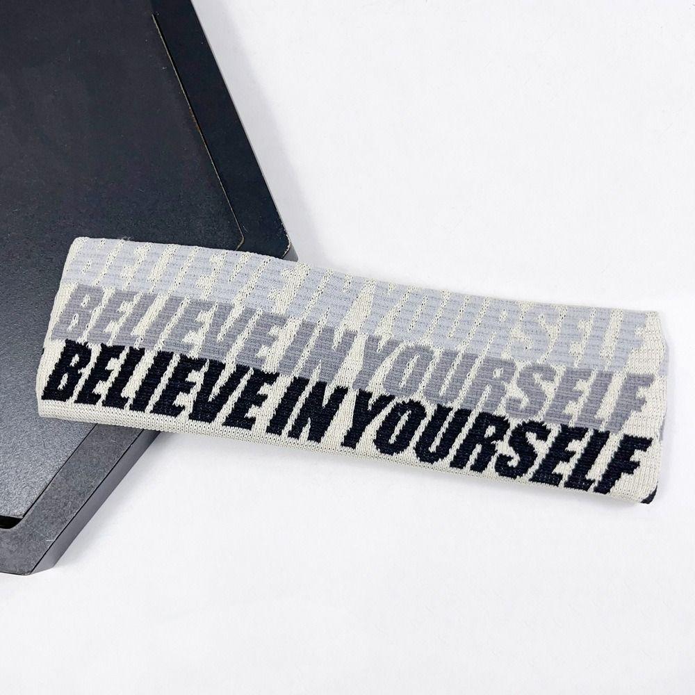 

Эластичная повязка на голову для йоги, вязаная спортивная повязка для пота, аксессуары для волос, спортивная повязка на голову, для пеших прогулок