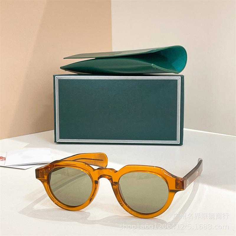 PALM JACQUES Luxury Designer Polarized Fashion Sunglasses for Men and Women jmm KELLERMAN I Tea Green(Matching Box)