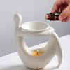 Ceramic Incense Burner Burner Human Body Shape Essential Oil Candle Holder Wax Melt Burner Warmer Melter Fragrance Home Decor