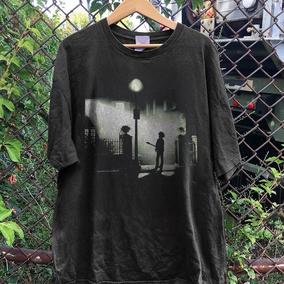 The Cure The Exorcist Mashup T-Shirt The Curexorcist Graphic Black Unisex XXXL