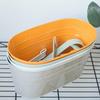 Colorful Hanging Flower Pot Detachable Double Hook Fence Plant Pot Horticultural Decoration Bonsai Flower Rack Home BalconyDecor